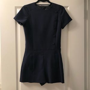 Zara blue jumpsuit